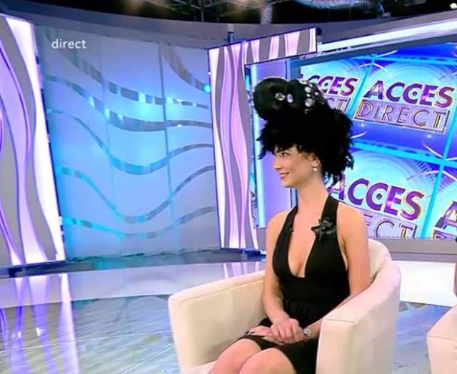 FOTO / Paula Minginer, apariţie sexy în platoul de la "Acces direct"! Asistenta arată demenţial