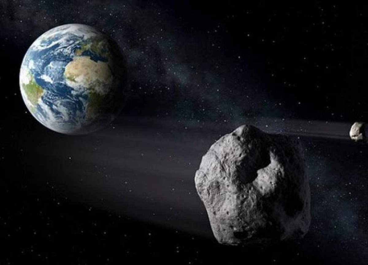 VIDEO / ASTEROID de mărimea unui autobuz, APROAPE de Terra! Este al patrulea asteroid ce se apropie de Pământ în 2017