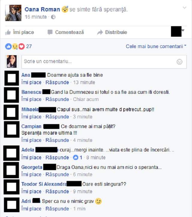 FOTO / Nici bine nu s-a împăcat cu Marius Elisei, că Oana Roman îngrijorează din nou: "Curaj, mergi înainte!"