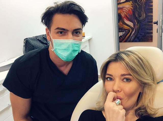 FOTO / Gina Pistol a ajuns la medic: "Din patru am rămas cu două"
