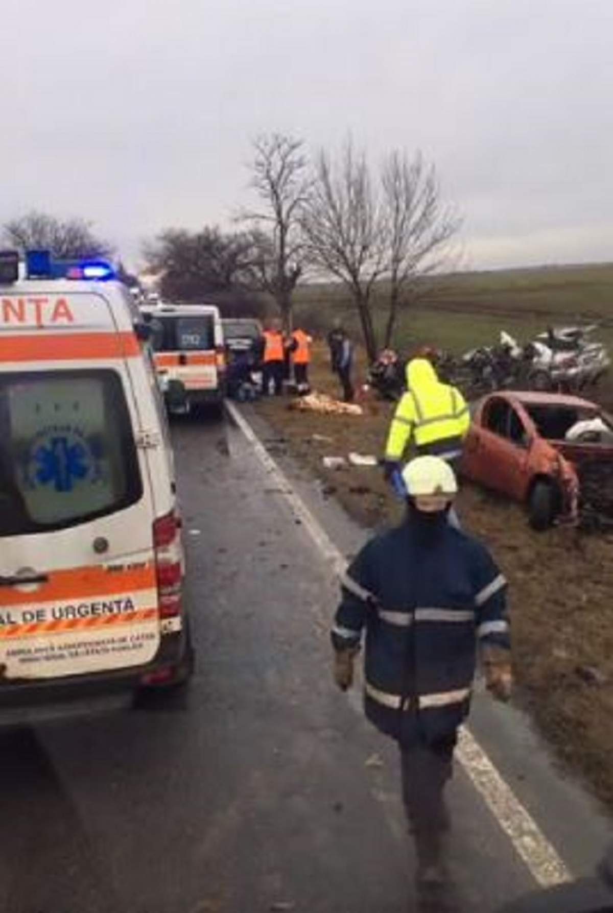 VIDEO / Accident GRAV lângă Timișoara! Există doi morți și trei răniți! Imaginile sunt terifiante