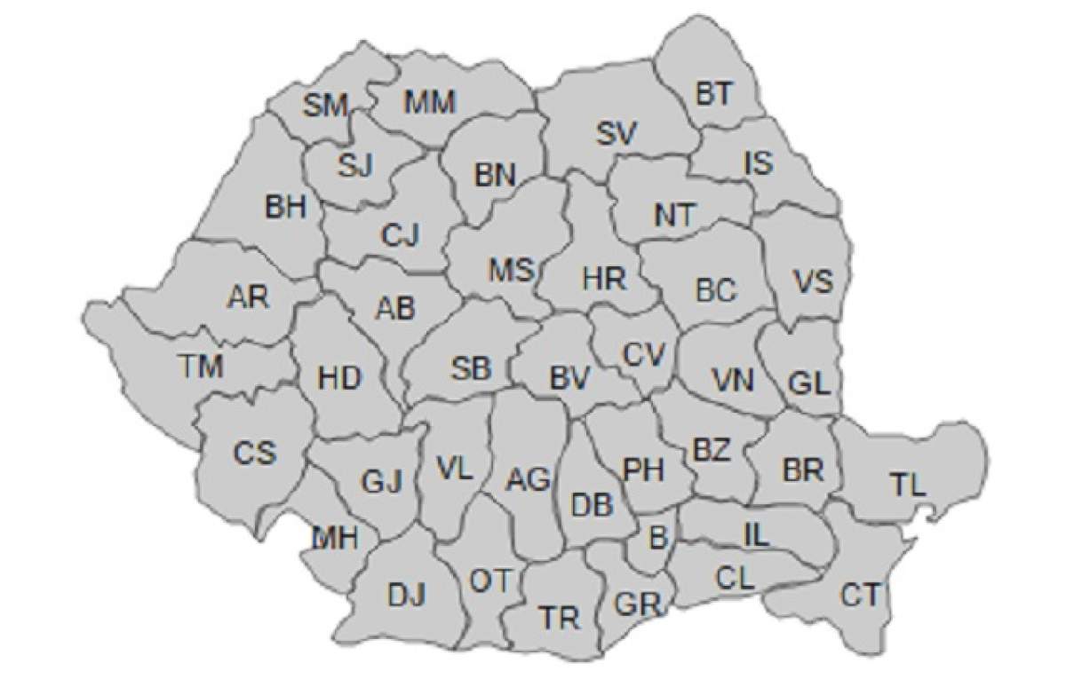 AVERTIZARE METEO: COD GALBEN de vânt şi precipitaţii abundente în mai multe judeţe ale ţării