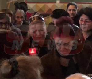 VIDEO / Maria Cârneci, în lacrimi, la catafalcul Ilenei Ciuculete