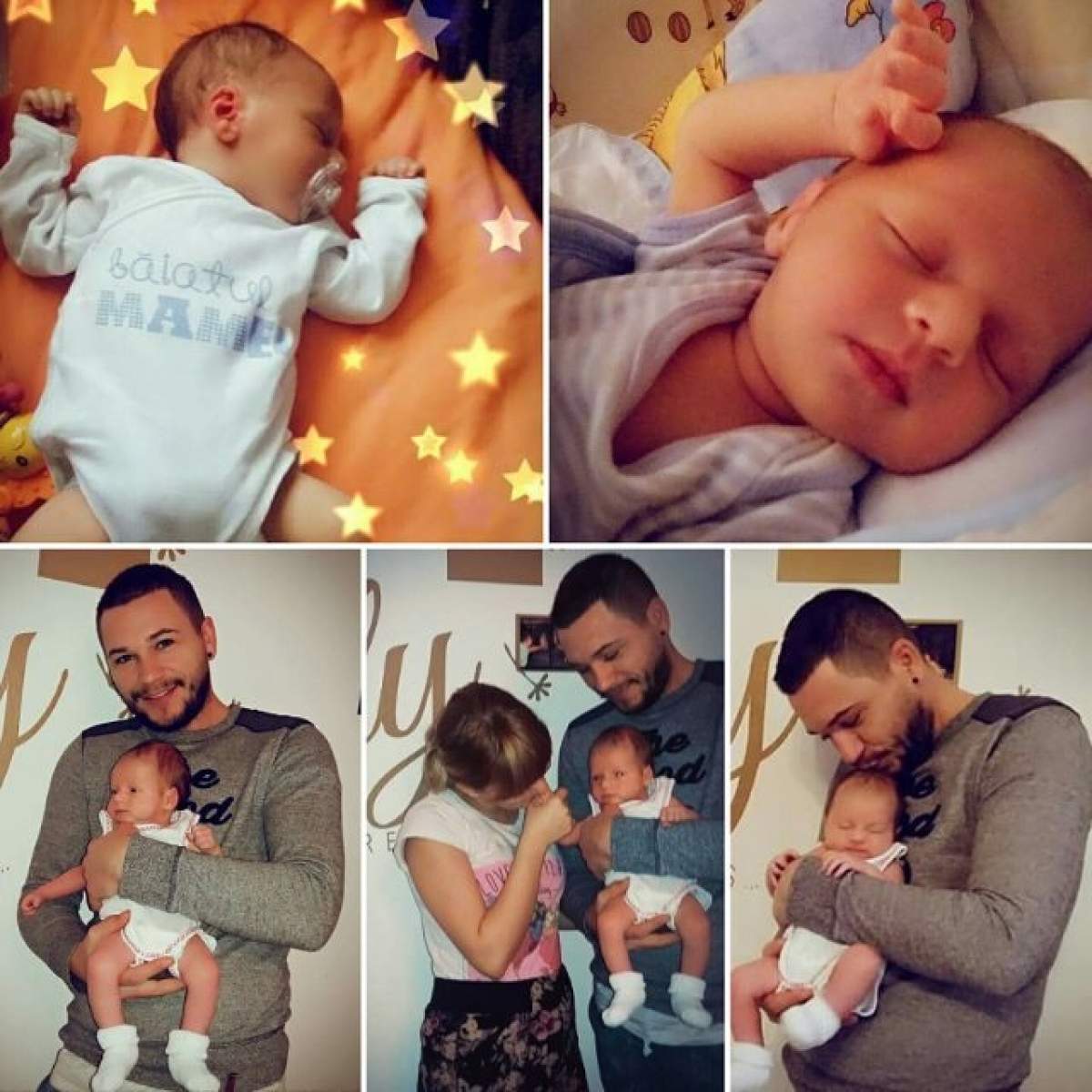 FOTO / Cristiana şi Marian, foşti concurenţi la "Mireasă pentru fiul meu" şi-au pozat bebeluşul! Detaliul care se observă a stârnit multe comentarii