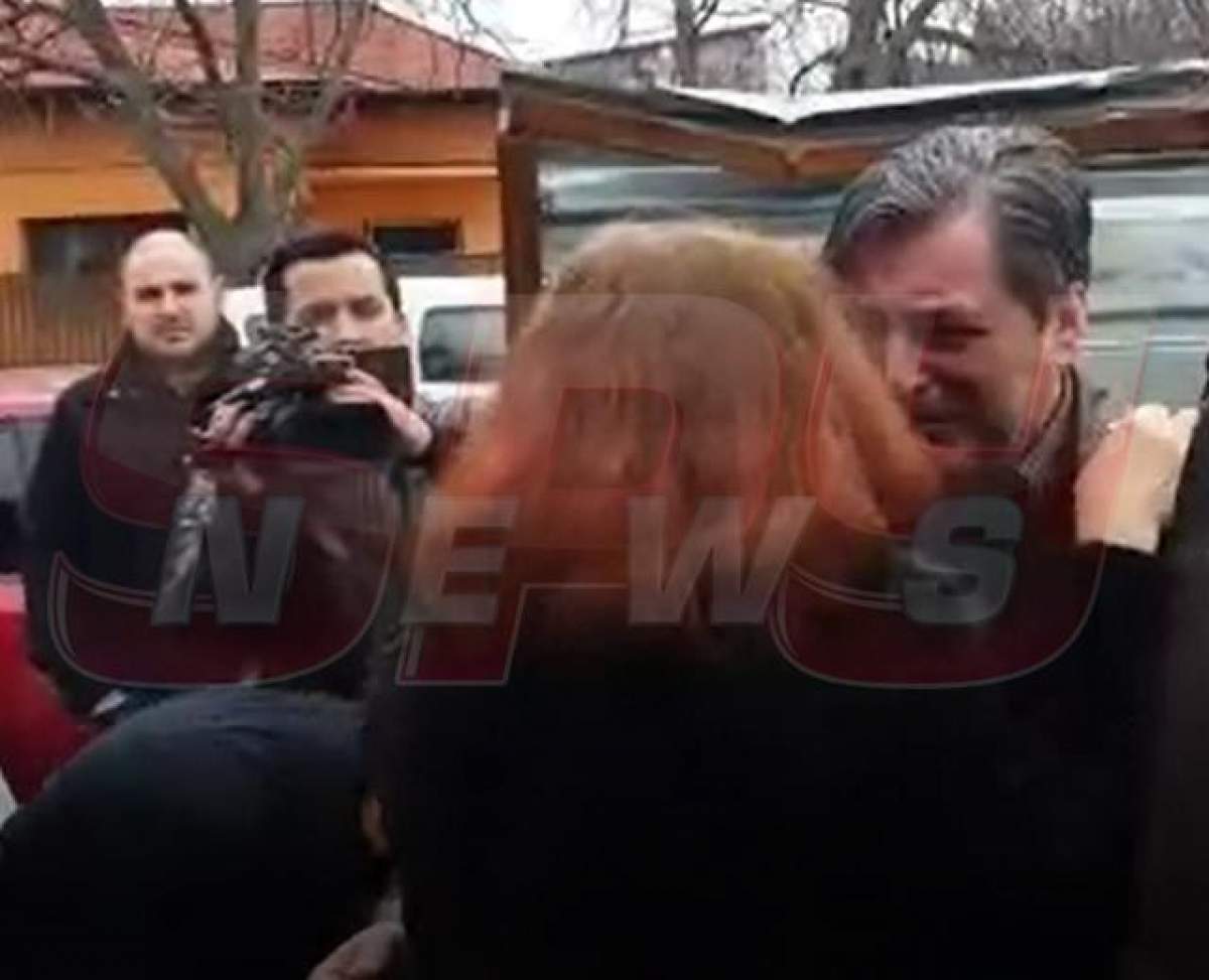 Cornel Galeş, prăbuşit de durere!  Imagini sfâşietoare cu soţul Ilenei Ciuculete / VIDEO PAPARAZZI