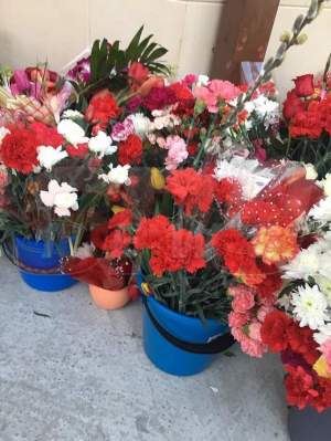 FOTO / 50 de coroane și mii de flori, aduse la căpătâiul Ilenei Ciuculete