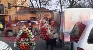FOTO / 50 de coroane și mii de flori, aduse la căpătâiul Ilenei Ciuculete