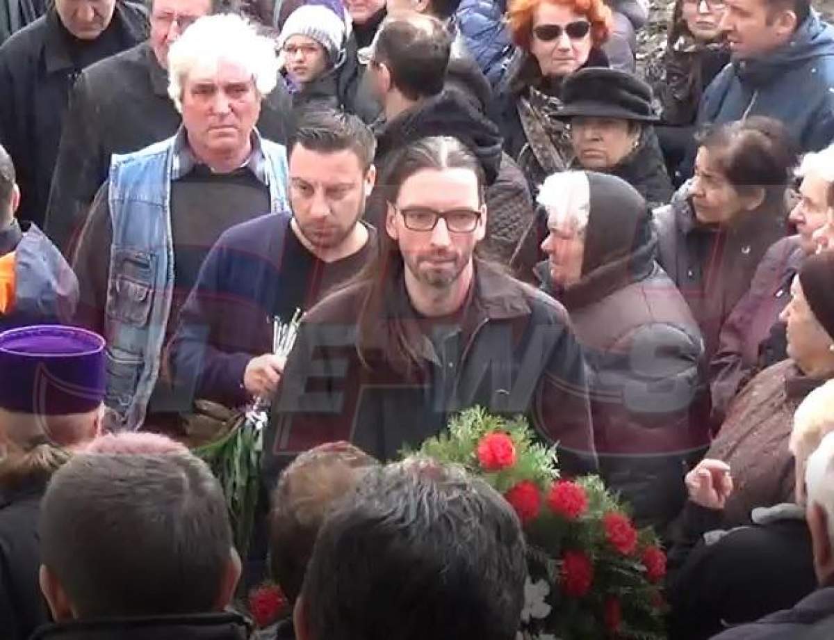 VIDEO / Florin Vasilică, distrus de durere la înmormântarea Ilenei Ciuculete!