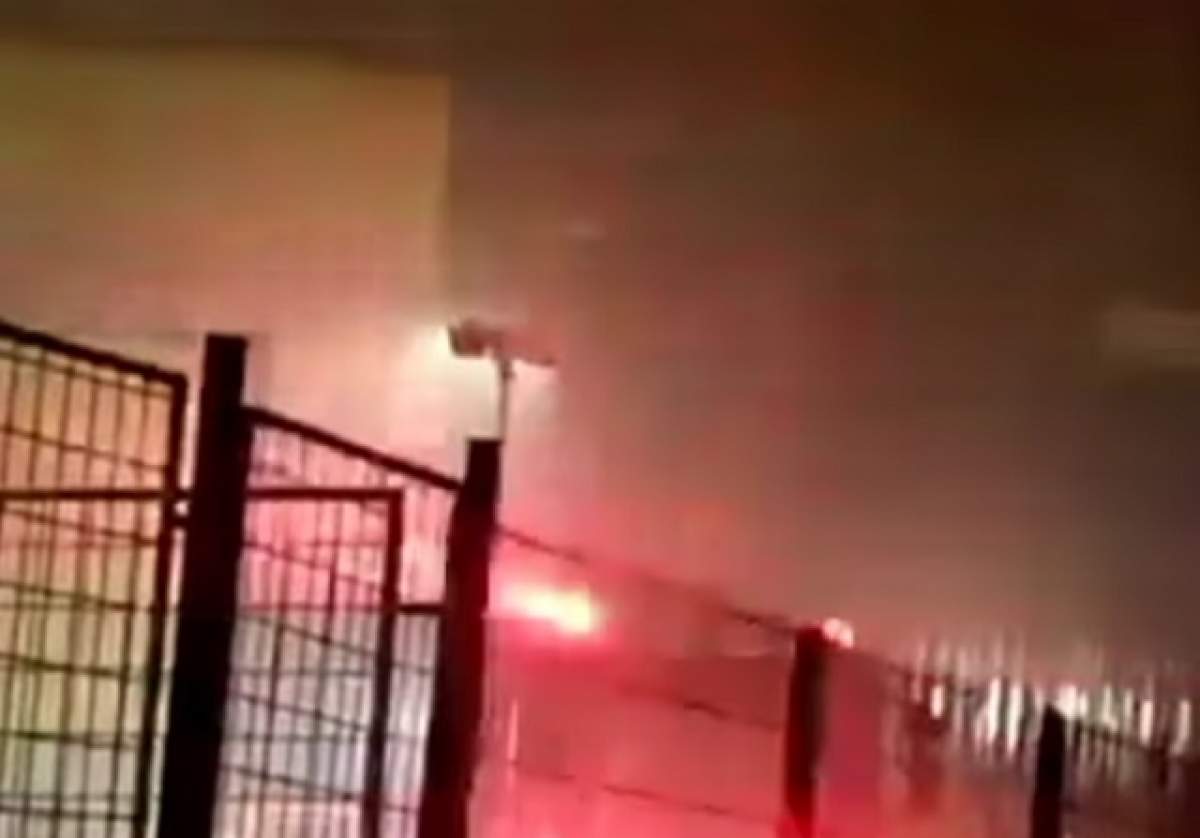 Dramă pentru un fost fotbalist al Stelei! Afacerea sa s-a făcut scrum, după ce a fost mistuită de un incendiu! / VIDEO