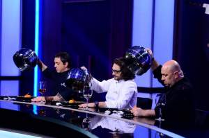 FOTO / Emisiunea "Chefi la cuţite" a rupt norma luni seară! Peste 2 milioane de români au stat cu ochii pe Dumitrescu, Scărlătescu şi Bontea