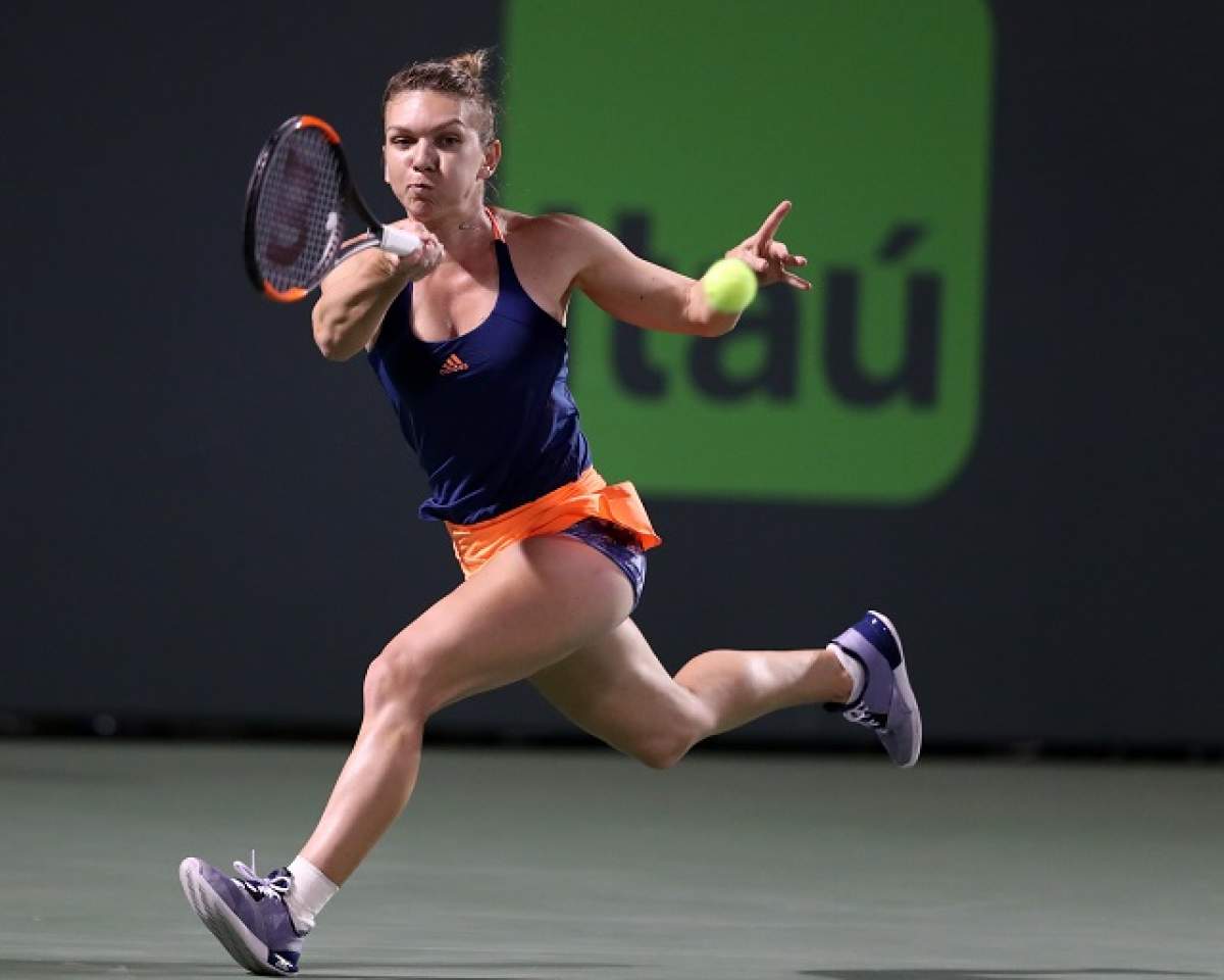 Simona Halep s-a calificat în sferturile de finală ale turneului de la Miami, după un meci în care a revenit eroic! / VIDEO