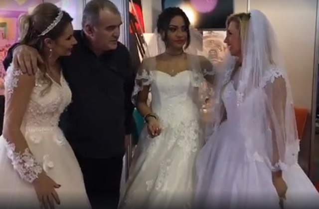 VIDEO / Florin Călinescu, apariţie neaşteptată la un târg de nunţi! S-a întâlnit cu vedetele Antena Stars