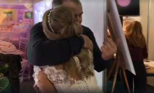 VIDEO / Florin Călinescu, apariţie neaşteptată la un târg de nunţi! S-a întâlnit cu vedetele Antena Stars