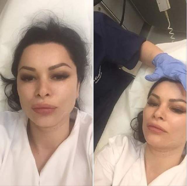 FOTO / Brigitte Sfăt a ajuns din nou pe mâinile medicului estetician! Soția lui Ilie Năstase: ”Trei ore de operație cu laserul”