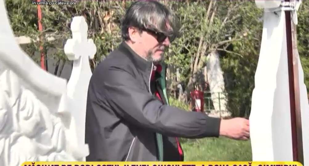 VIDEO / Măcinat de dor, o plânge pe Ileana Ciuculete! Cimitirul a devenit a doua casă pentru Cornel Galeș