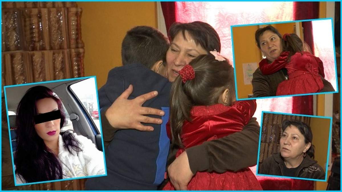 VIDEO / Şi-a părăsit cei doi copii, iar acum îi jefuieşte! Ce a putut face o femeie faţă de fiii ei