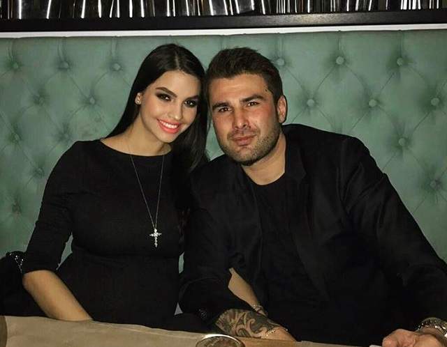 FOTO / Adrian Mutu şi Sandra, mai îndrăgostiţi ca niciodată! Cum se alintă în public, la scurtă vreme înainte ca tânăra să devină mamă