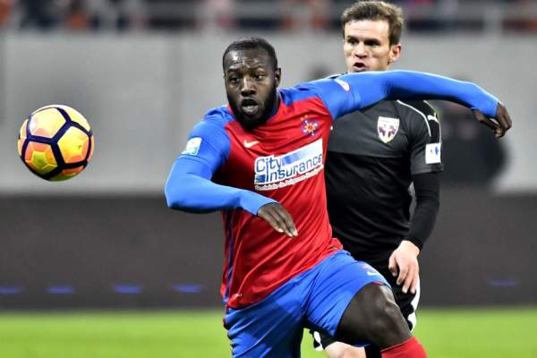Show total oferit de Harlem Gnohere! „Bizonul” a dansat în vestiarul FCSB! / VIDEO