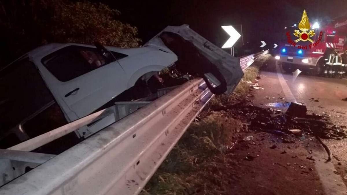 Opt români, răniţi în urma unui accident rutier în nordul Italiei! Trei dintre ei se află în stare gravă