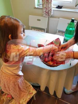 Oana Roman e cea mai fericită mămică! Cum a reuşit să o surprindă fiica ei, Maria Isabela, de Paşte / FOTO EXCLUSIV
