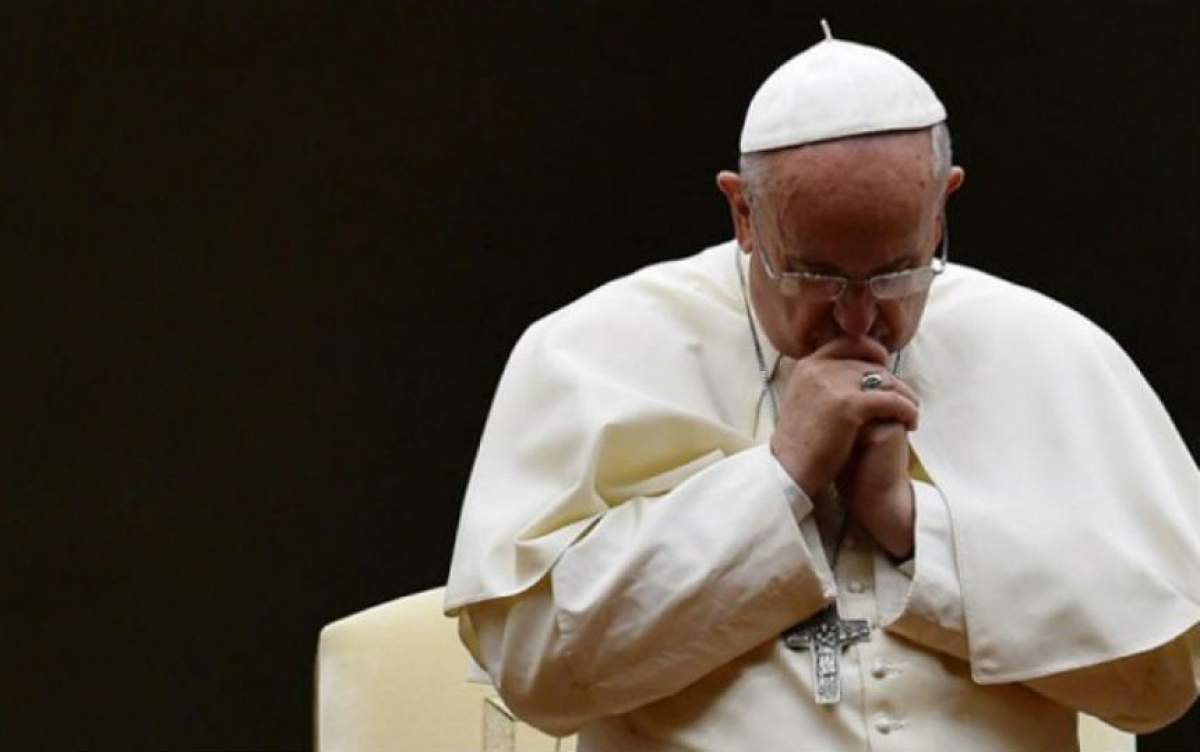 Papa Francisc, MĂRTURISIRE: "Îmi este rușine pentru toate momentele în care noi, episcopii, preoţii, fraţii și călugăriţele am scandalizat și rănit Biserica"