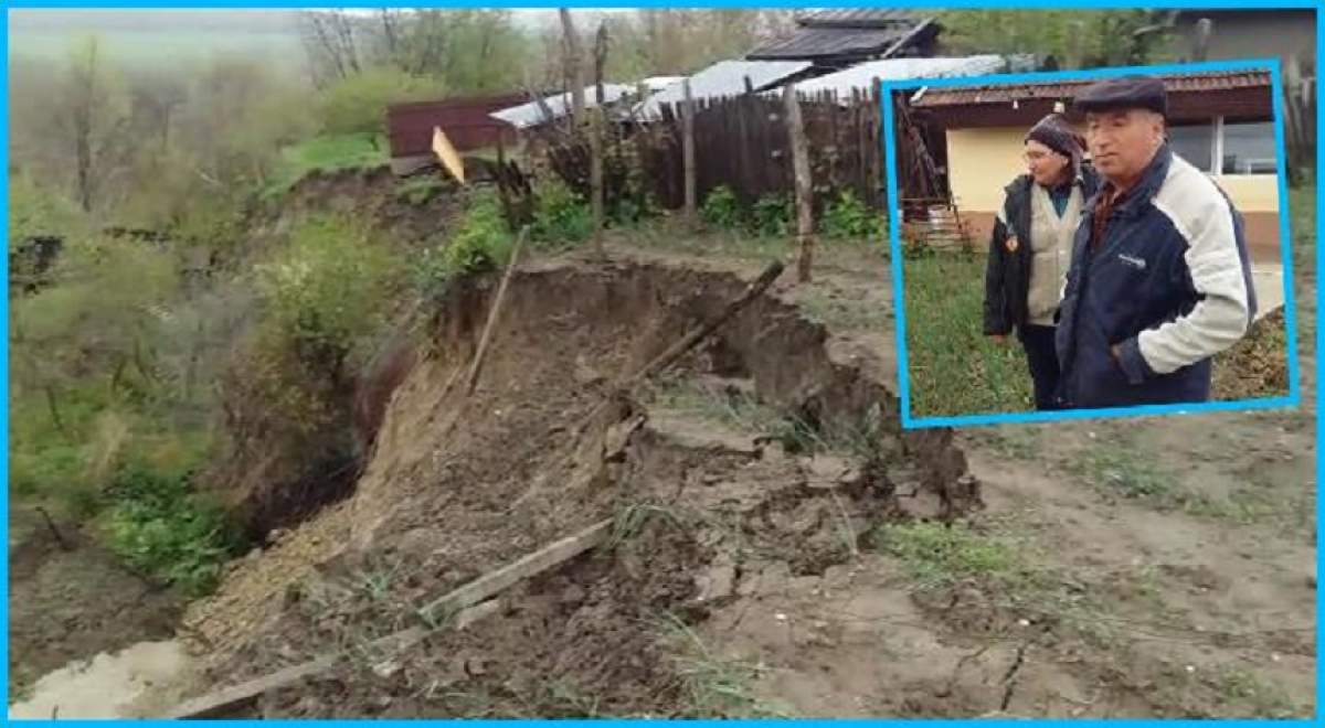 VIDEO / Începutul sfârşitului! O familie din Prahova, la un pas să fie înghiţită de pământ