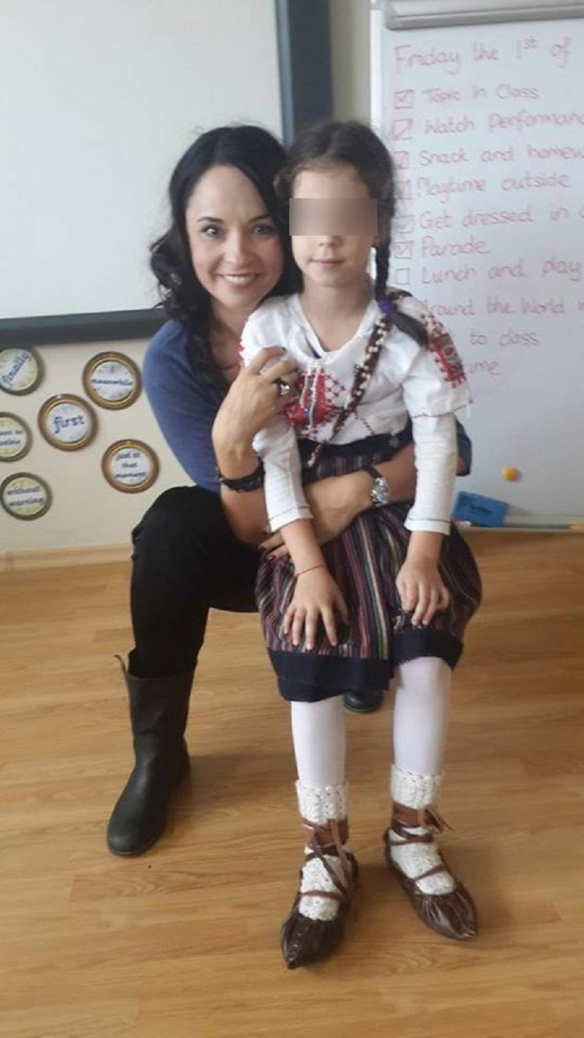 FOTO / Ce interdicţie are fiica Andreei Marin! Pe ce nu are voie Violeta să pună mâna în casă
