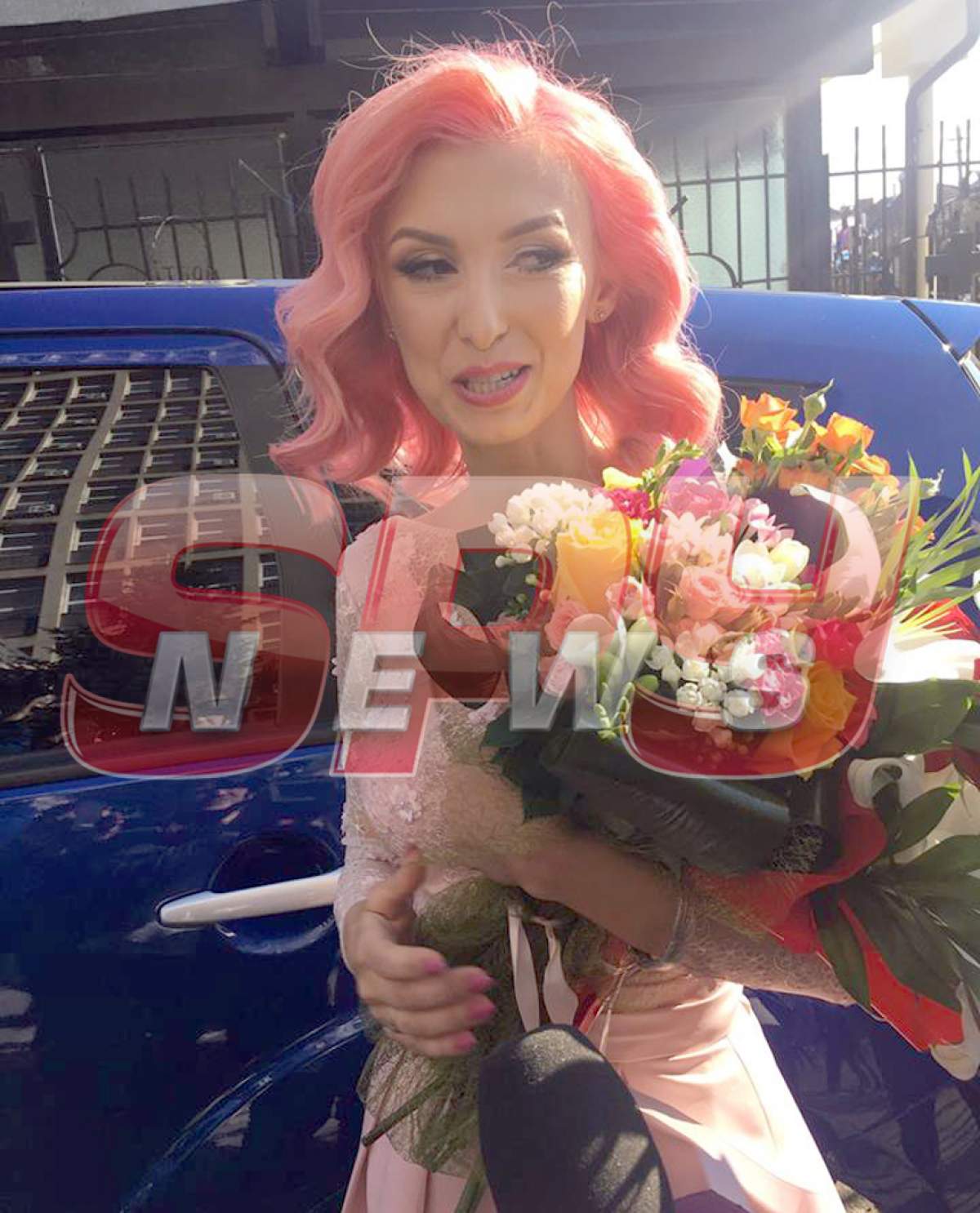 VIDEO EXCLUSIV / Primele declarații ale Andreei Bălan, după ce a creștinat-o pe Ella Maya! Ce a impresionat-o pe artistă în biserică