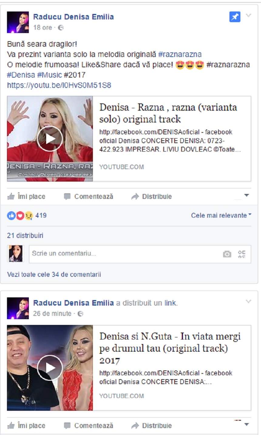 FOTO / Incredibil ce face Denisa Manelista de când a aflat că suferă de aceeaşi boală ca Ileana Ciuculete! Nici acum nu poate renunţa