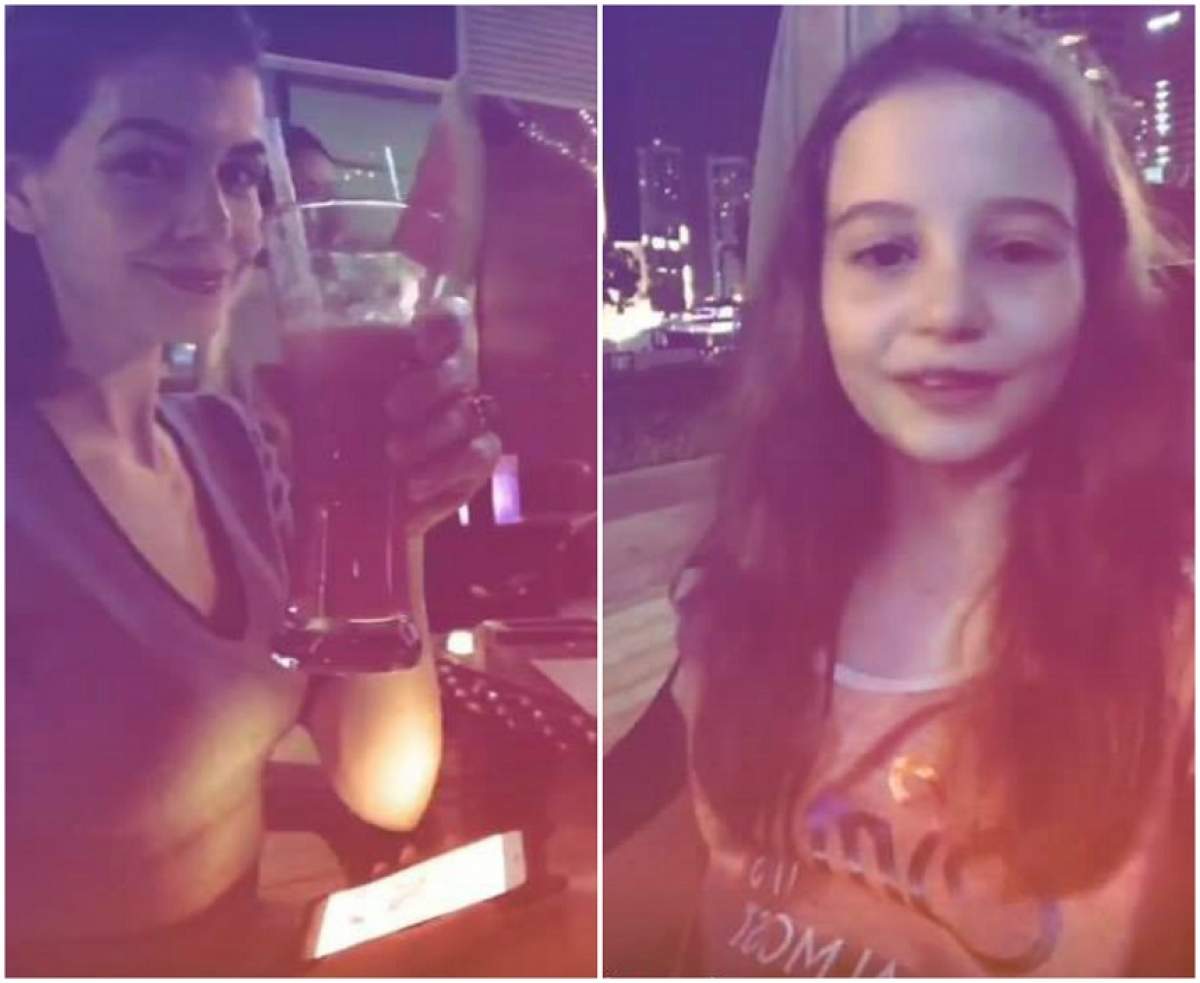 VIDEO / Monica Gabor și fiica ei, seară petrecută ca fetele în Dubai! Ce bine se distrează Irinuca