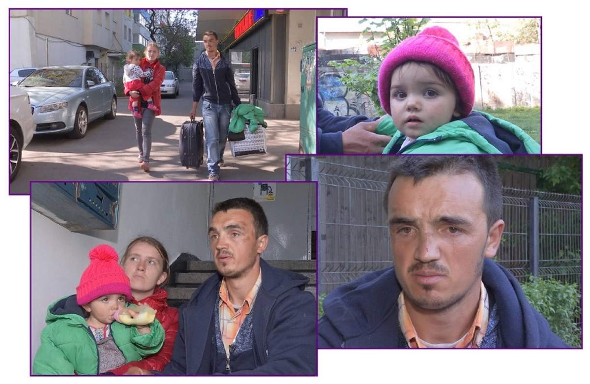 VIDEO / "Acces Direct" le-a schimbat viaţa! După ce au fost alungaţi cu o fetiţă de nici doi ani, doi părinți nu vor mai dormi pe străzi