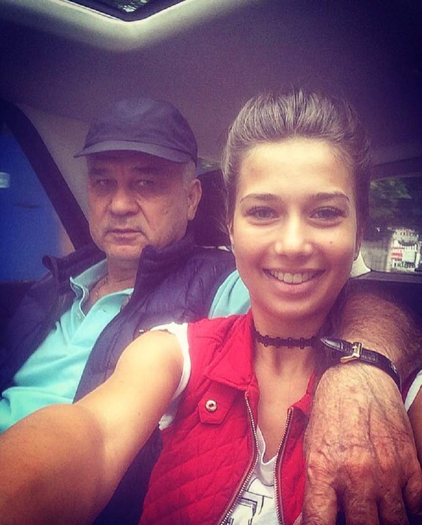Fiica lui Anghel Iordănescu e o răsfăţată! Cu valetul la plimbare, Maria e cea mai tare! / FOTO