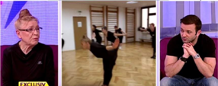 VIDEO / Ea e cea mai în vârstă antrenoare de fitness! Incredibil cum arată femeia la 80 de ani