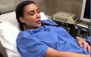VIDEO / Kim Kardashian și-a operat uterul! S-a filmat pe masa de operație şi a făcut publice imaginile