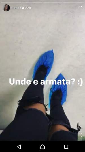 VIDEO / Antonia a dat-o de gol pe Mădălina Ghenea! Ce s-a văzut când a fost să o viziteze la spital