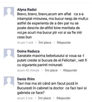 Ce a apărut pe pagina de Facebook a lui Tavi Clonda, după ce SPYNEWS.RO a anunţat că prezentatoarea Gabriela Cristea e însărcinată
