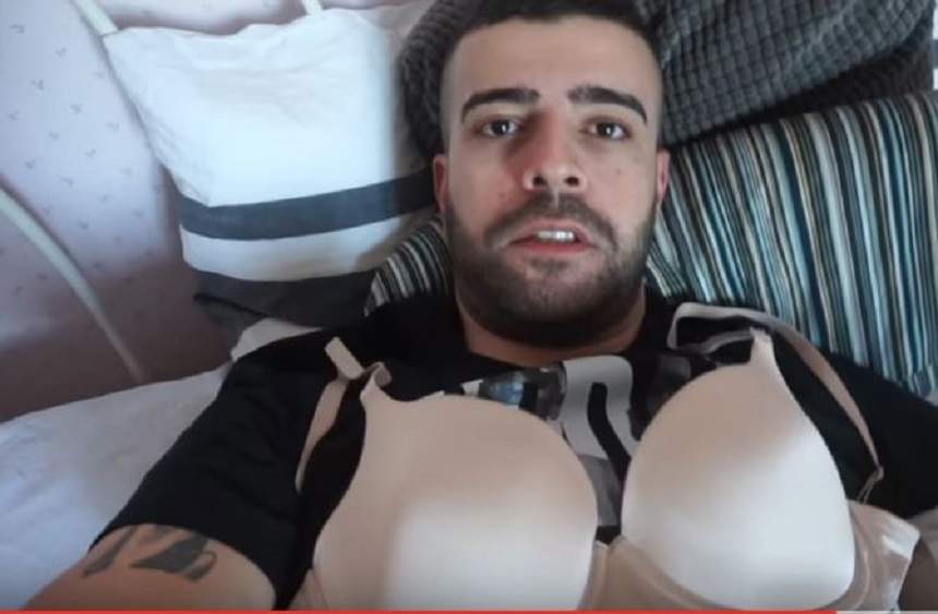 VIDEO / Speak, prins în patul Laurei Giurcanu cu sutienul ei pe piept!
