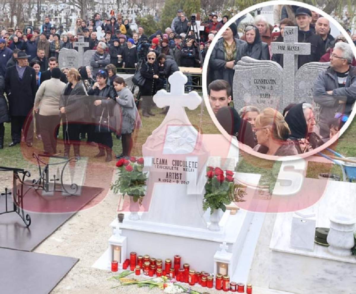 Locul de veci al Ilenei Ciuculete a costat mii de euro! Mormântul artistei este cel mai scump din cimitir