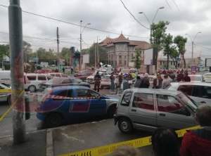 UPDATE: Bărbatul care s-a împuşcat astăzi în centrul Bucureştiului a murit la spital