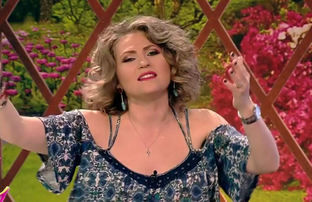 VIDEO / Mirela Vaida, demonstraţie vocală de milioane, în direct, la TV! A cântat o melodie cunoscută, a capella