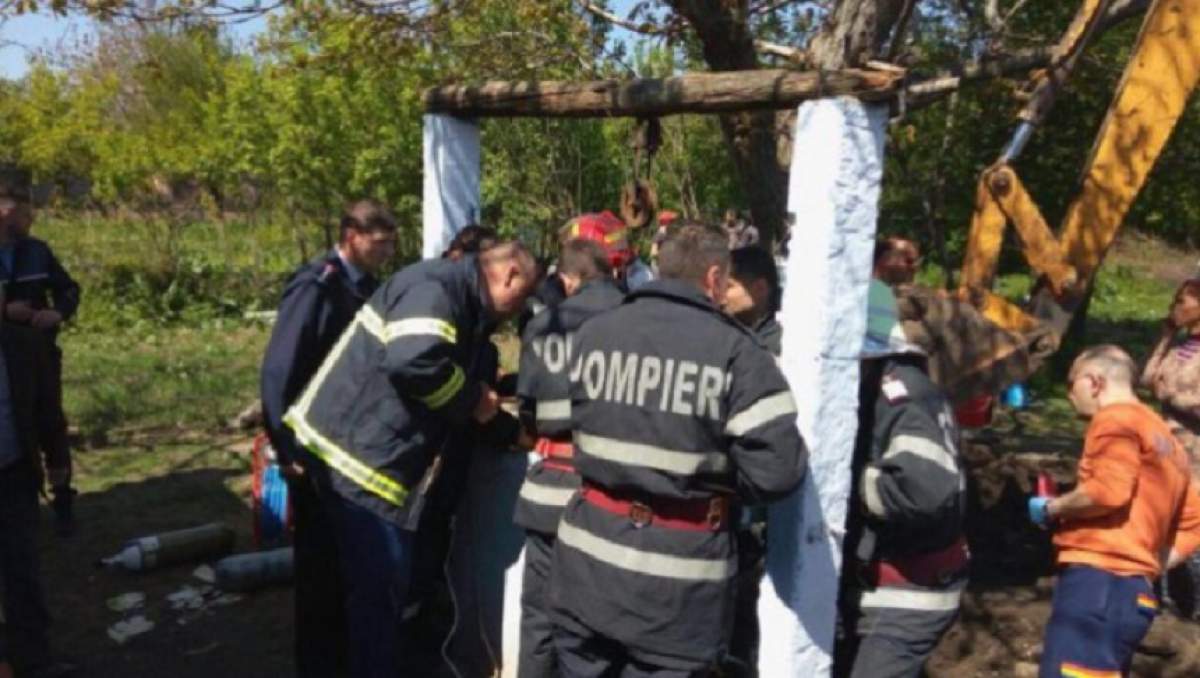 Caz șocant! O fetiţă de 5 ani a căzut într-un puţ în Răcari, judeţul Dâmboviţa