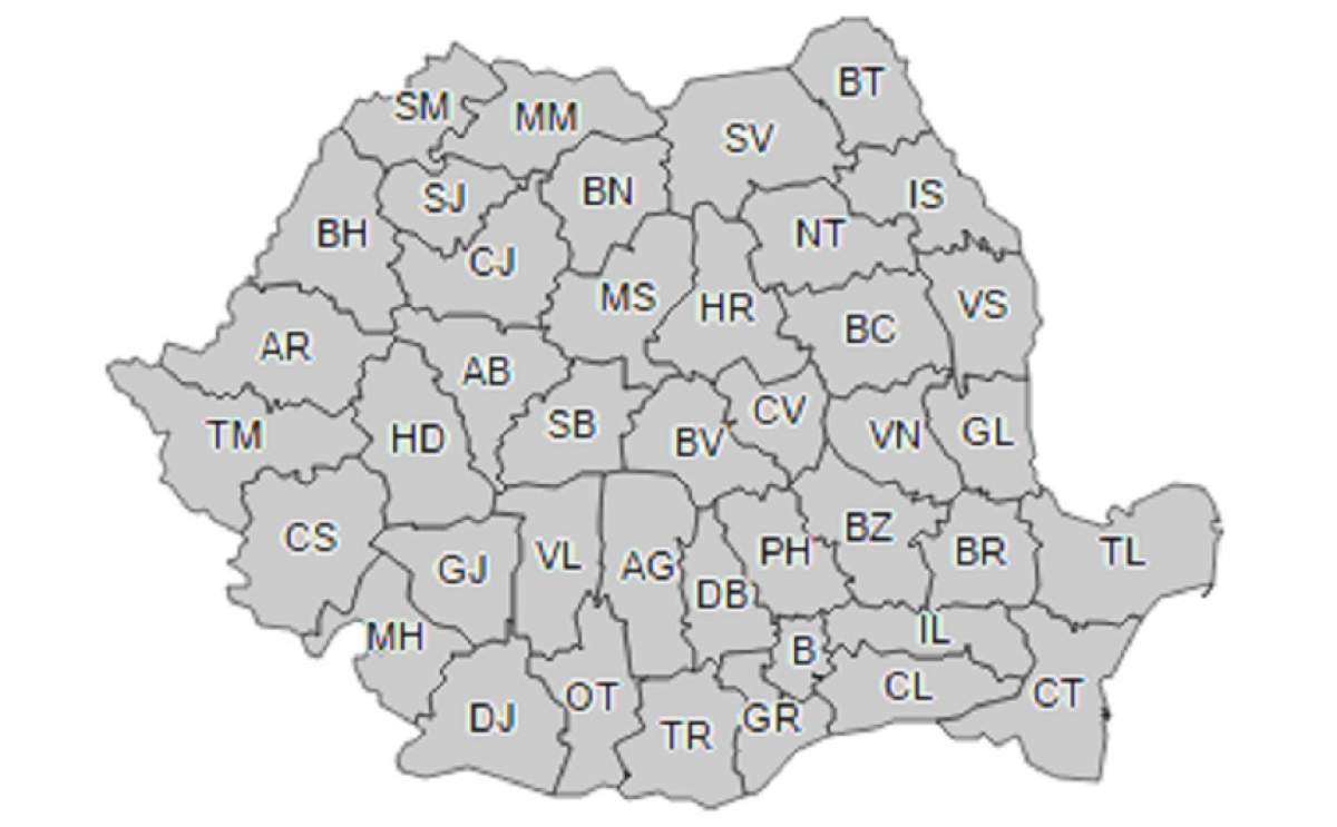 Vreme instabilă astăzi! Ploi însemnate cantitativ în mai toate judeţele tării