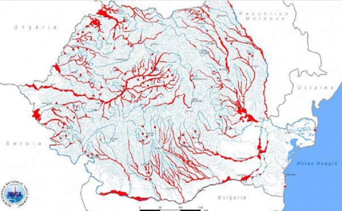 Alertă în România. Evacuări de urgenţă din cauza ploilor torenţiale