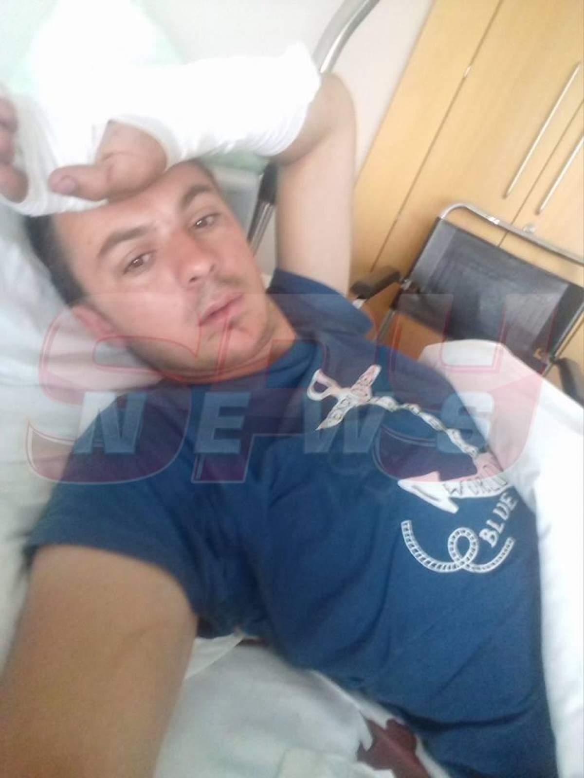 Gestul emoţionant făcut de un tânăr care a supravieţuit unui accident înfiorător!