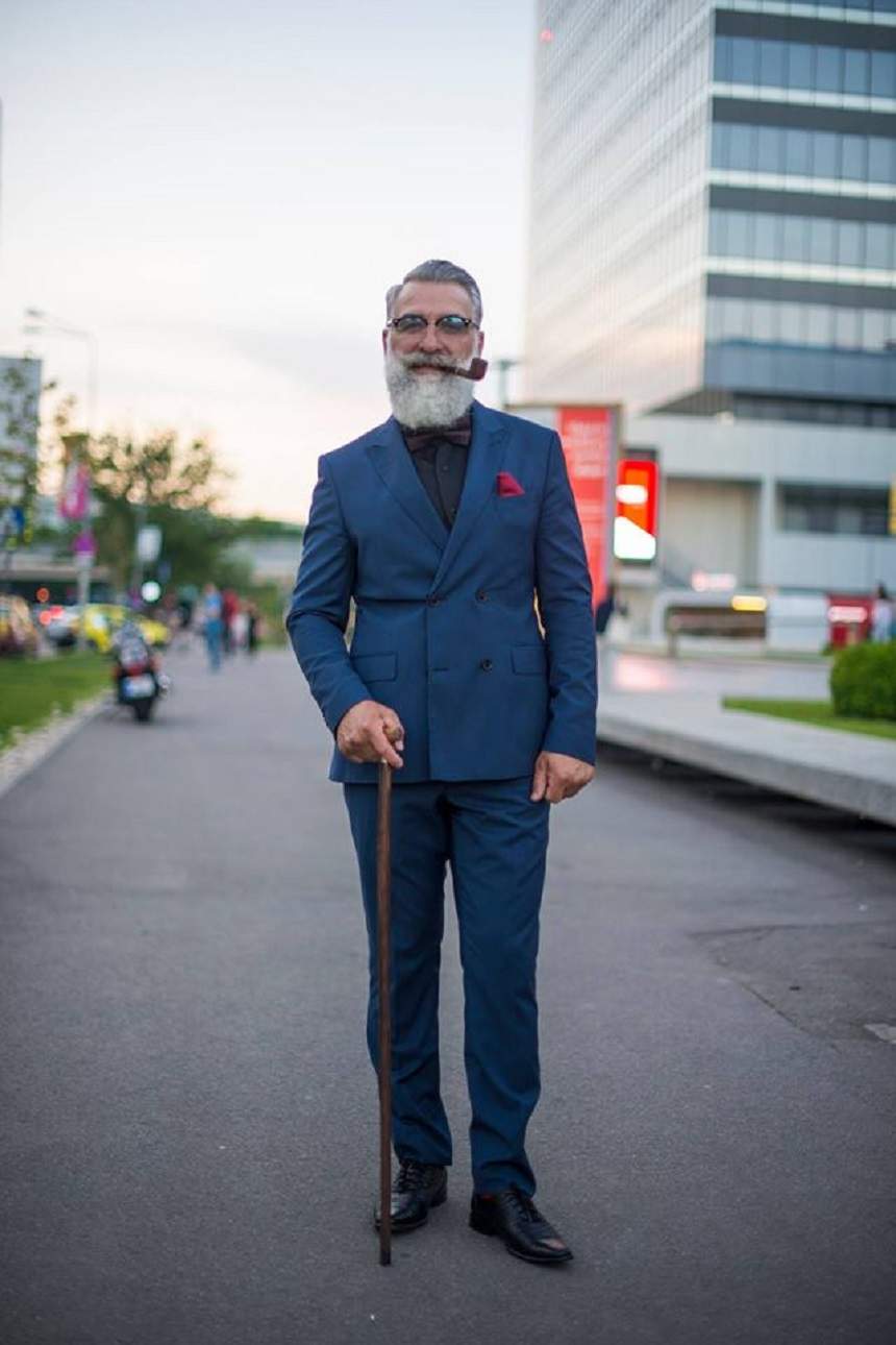 FOTO / El este Gianluca Vacchi de România, dar fără multe zerouri în cont! Ce ascunde sub costumul elegant