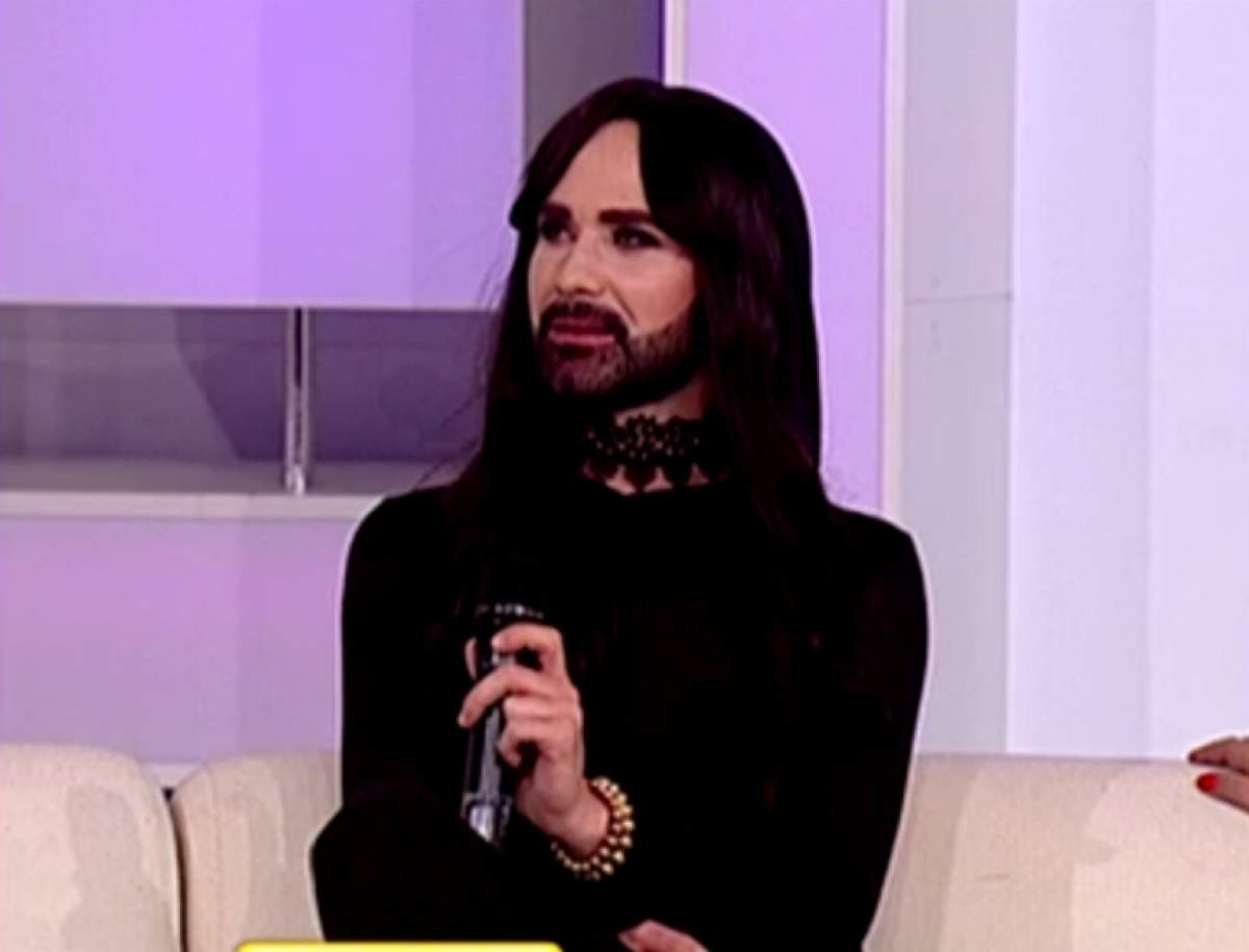 VIDEO / Conchita Wurst de România, apariţie de senzaţie la "Agenţia VIP"!