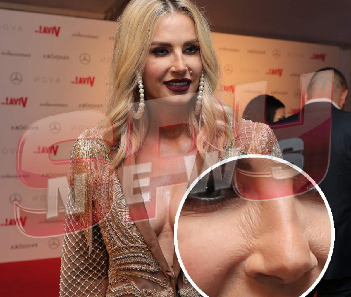 FOTO / Andreea Bănică, apariţie surprinzătoare la un eveniment monden