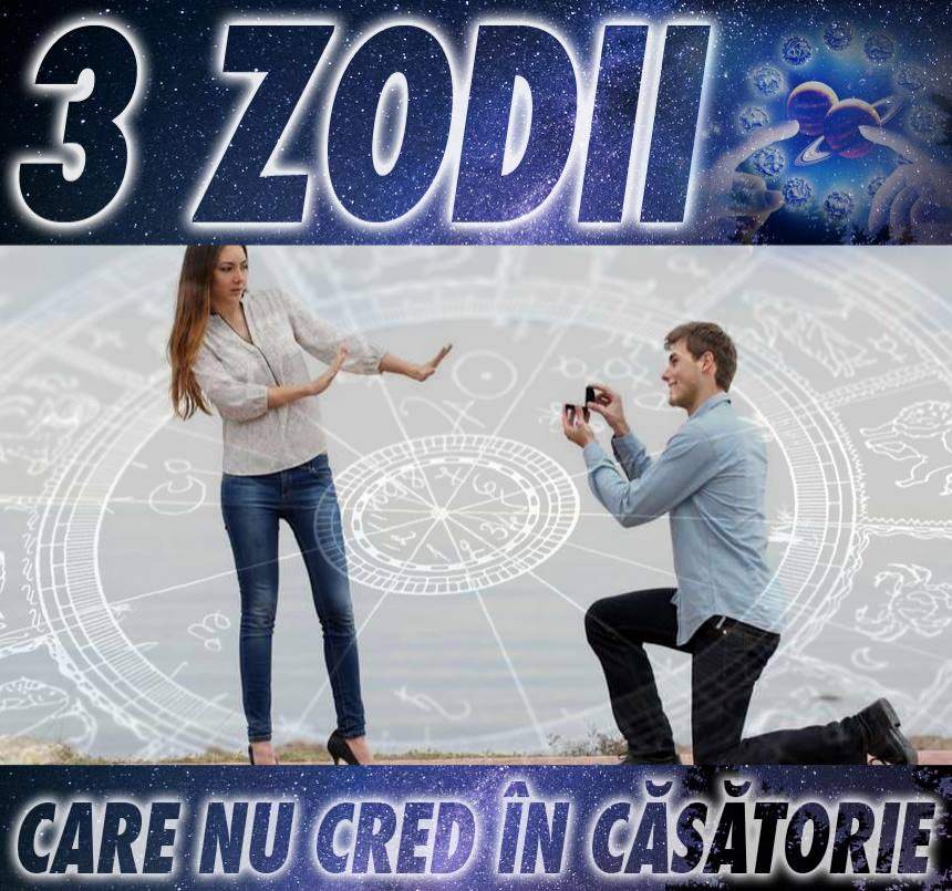 3 zodii care NU cred în căsătorie