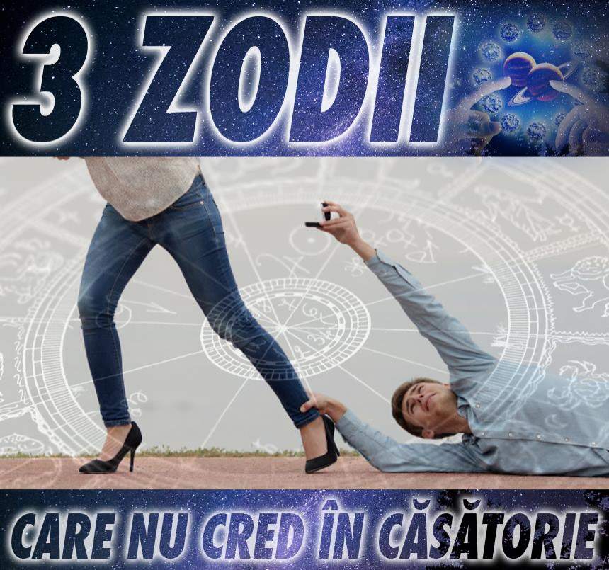 3 zodii care NU cred în căsătorie