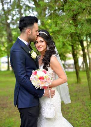 FOTO / Imagini superbe de la nunta lui Grigore şi a Marianei, foşti concurenţi la MPFM! Fericirea li se citeşte pe chip